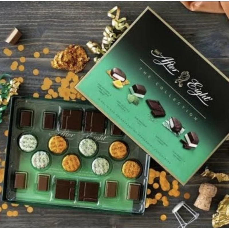 

NEW ORI Nestle After Eight Dark Chocolate Thin Mints Coklat Cokelat Import Gin Tonic Mint After8 After 8 Mix The Collection Dark Peppermint Orange