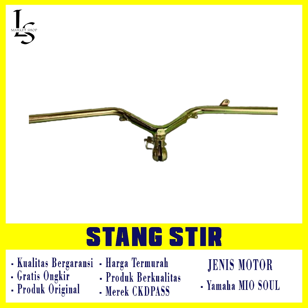 LSMARKETSHOP - Stang Setir Stir Mio Soul Setang Setir Yamaha Mio Soul Stang Setiir Stir Yamaha Mio S