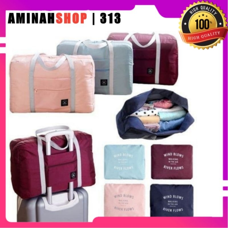 Travel Lipat Besar Hand Carry Bag Waterproof Fold Bag Organizer