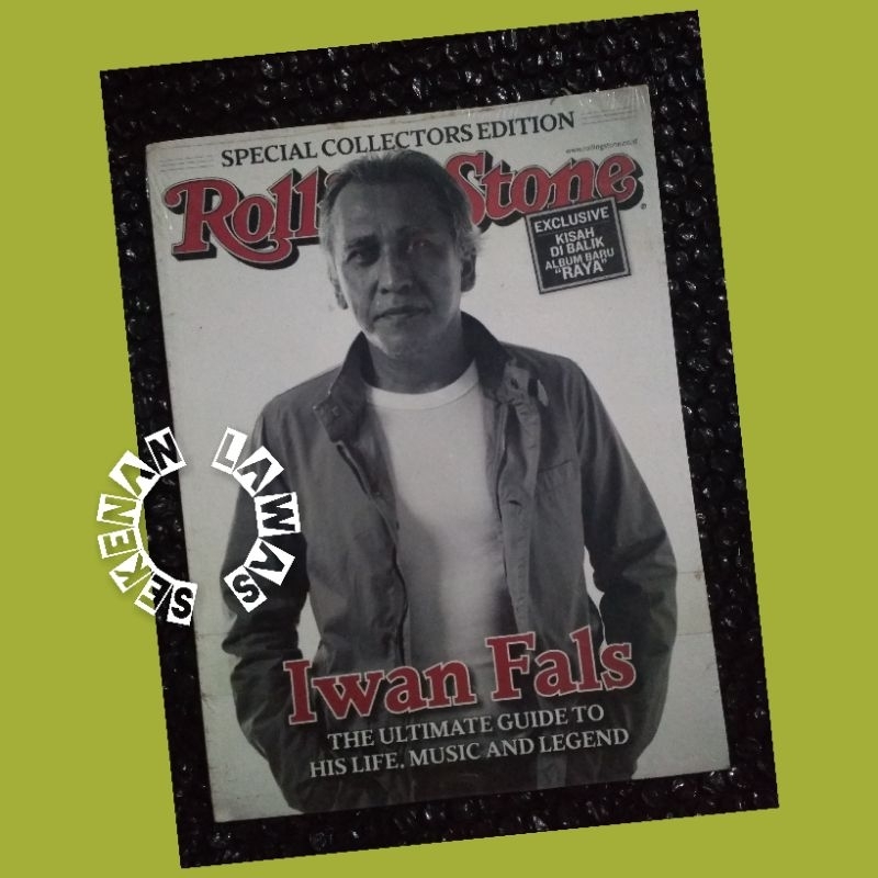 Majalah Rolling Stones Edisi Iwan Fals (SEGEL)