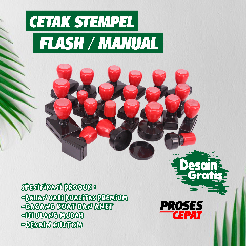 

CETAK MURAH CUSTOM STEMPEL FLASH