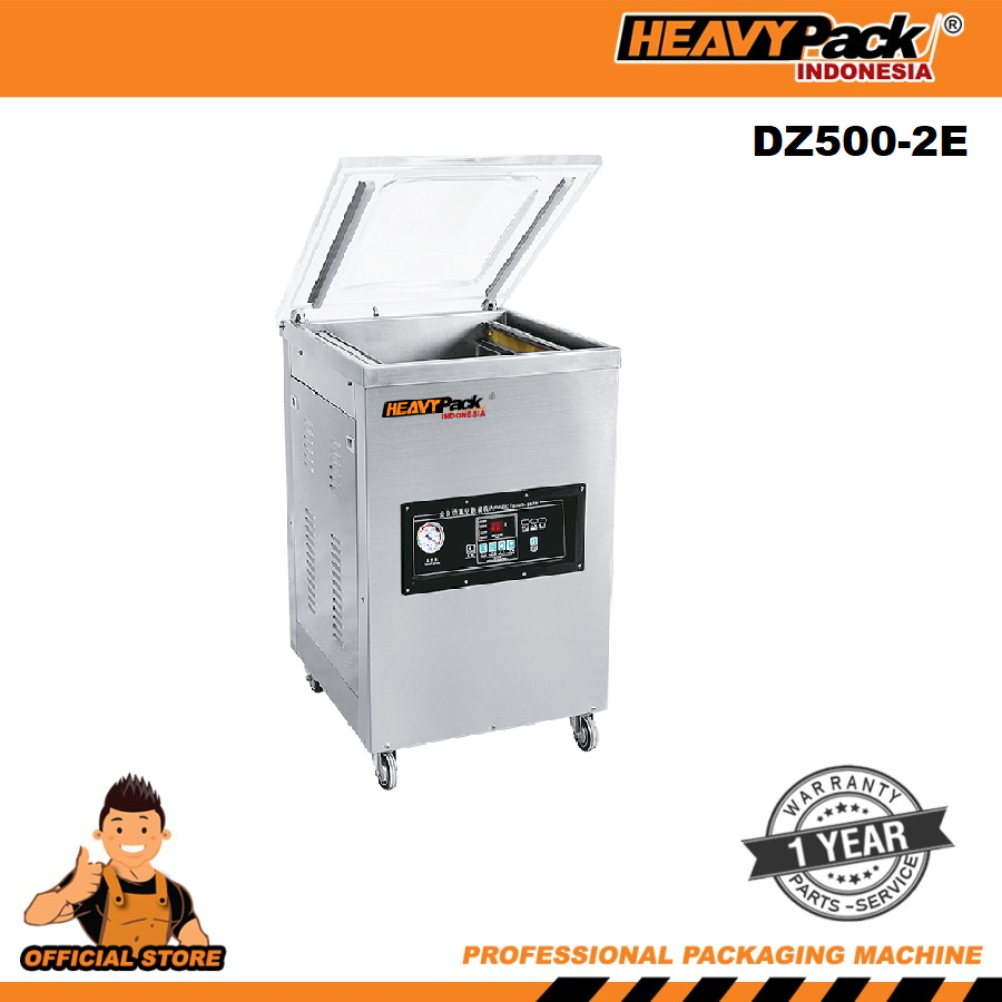 heavypack DZ-500/2E Mesin Vacuum Sealer Single Chamber