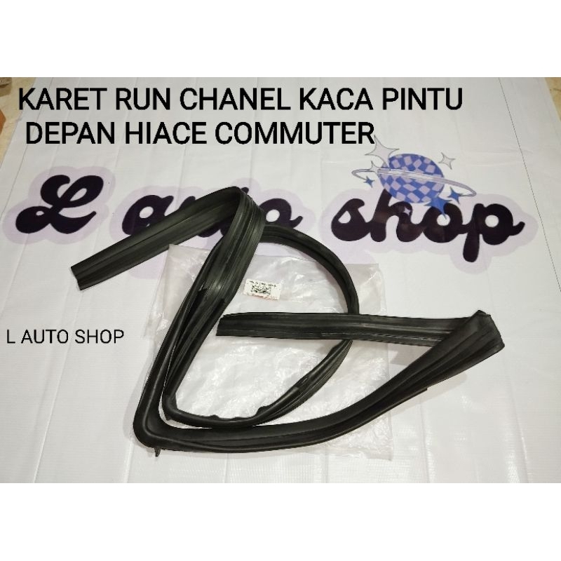 KARET CHANEL KACA PINTU DEPAN HIACE COMMUTER