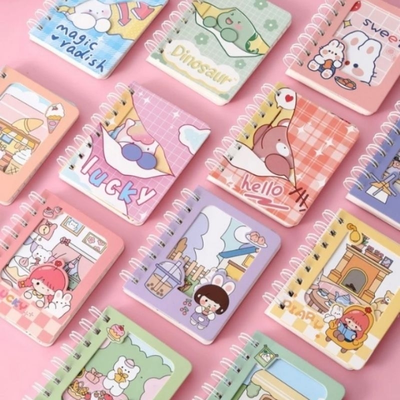

Buku mini catatan anak, cute mini note book