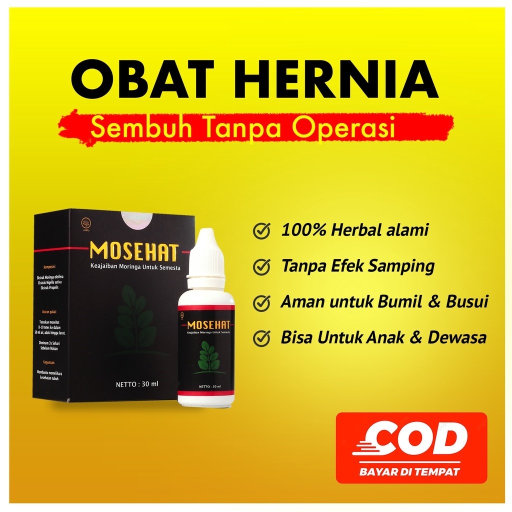 OBAT HERNIA Turun Berok Paling Ampuh MOSEHAT Herbal Original untuk Dewasa dan Anak Original Asli