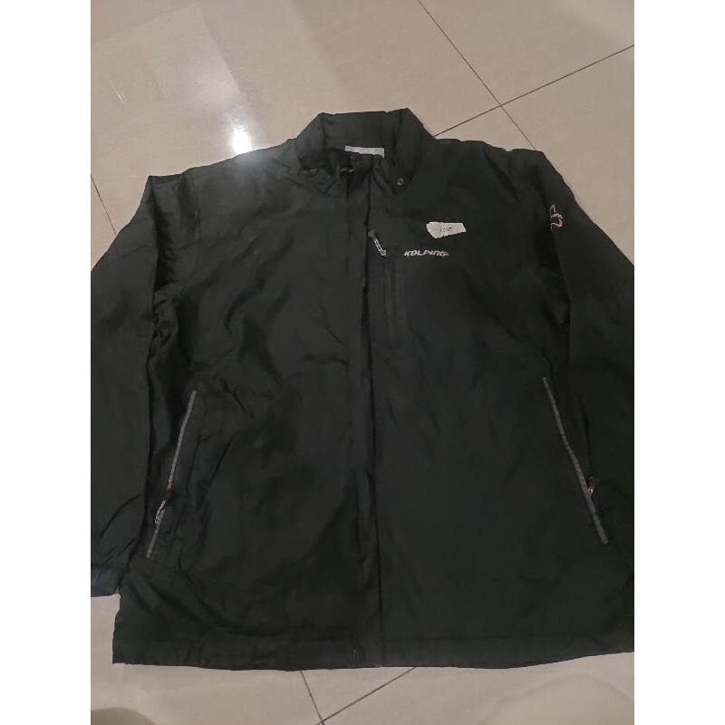 jaket hitam outdoor original