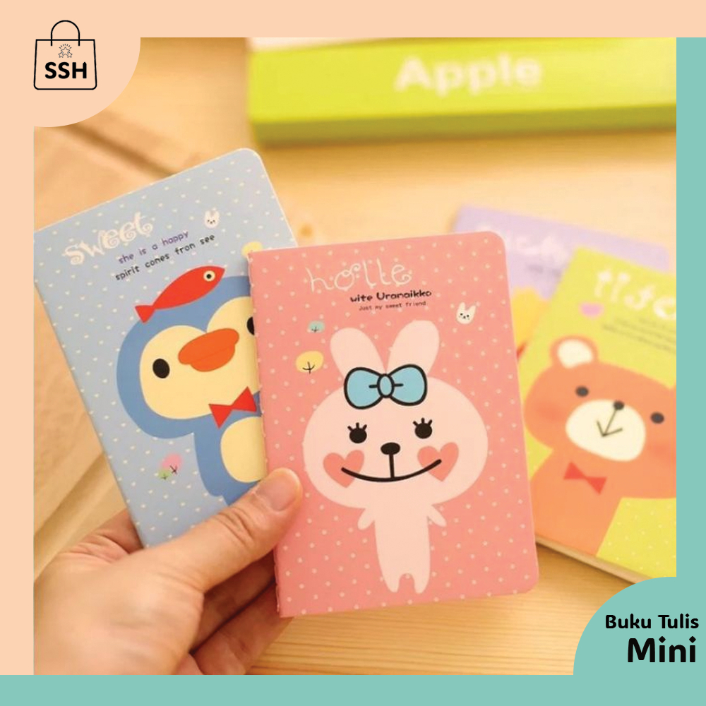 

Buku Tulis Mini Kertas Memo Karakter Mini Book Notes
