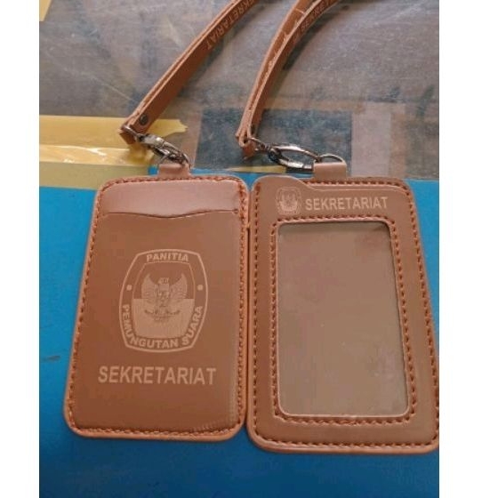 

Lanyard Name Tag Id Card Panitia Pemungutan suara (PPS), Name tag sekretariat, Nametag PPK