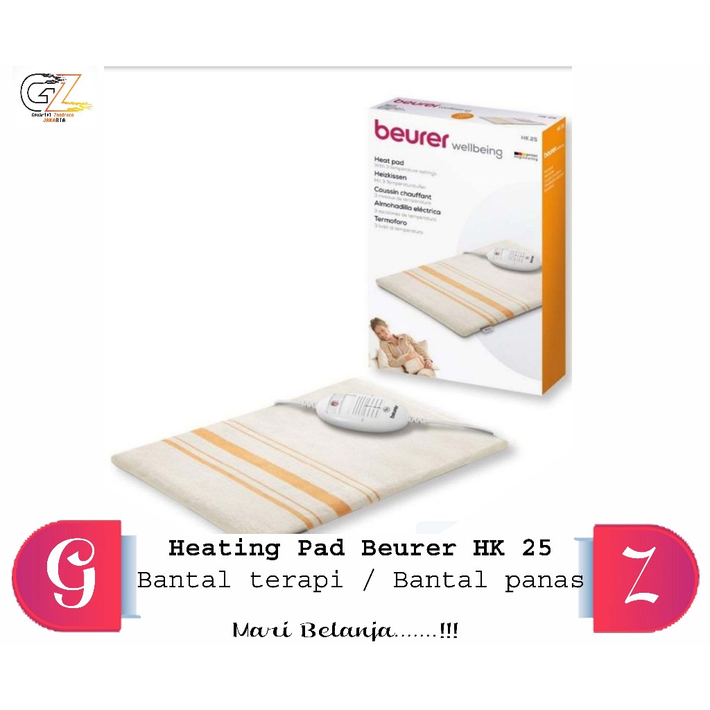 Heating Pad Beurer HK 25 Beurer wellbeing Bantal terapi / Bantal panas