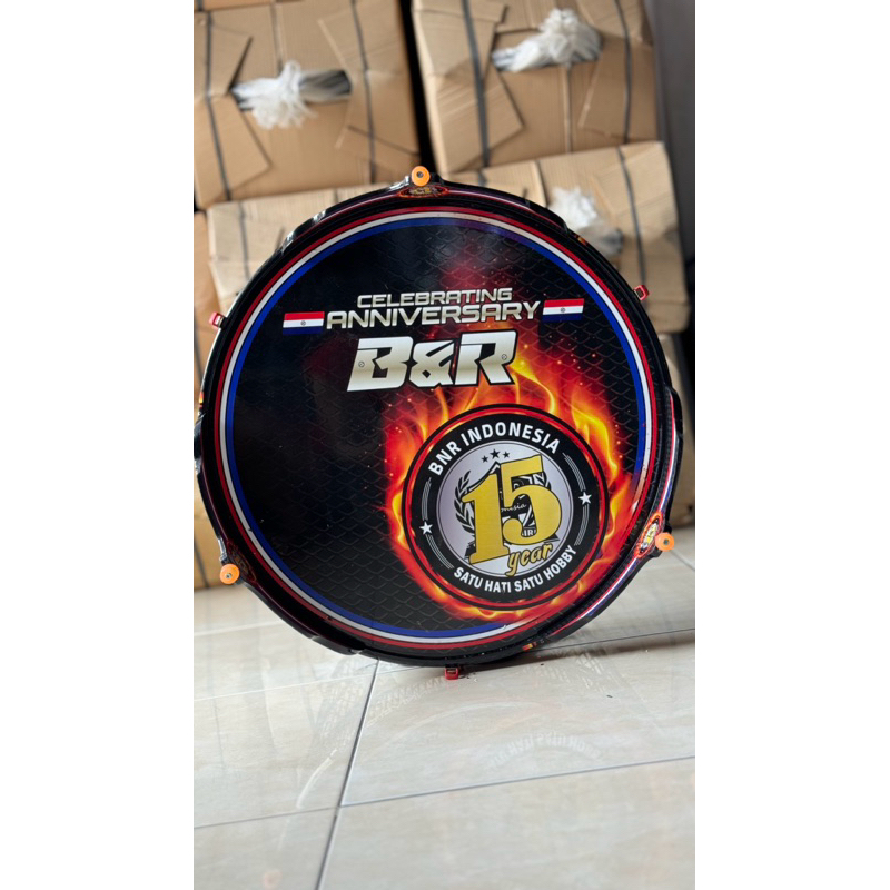 Sangkar Murai BnR Decal 15 th No 2/Kandang Murai BnR 15th (TEBOK PVC)