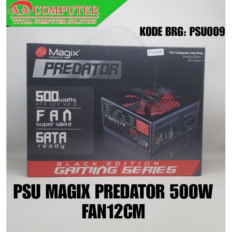 Power Supply Pc Magix Predator 500w