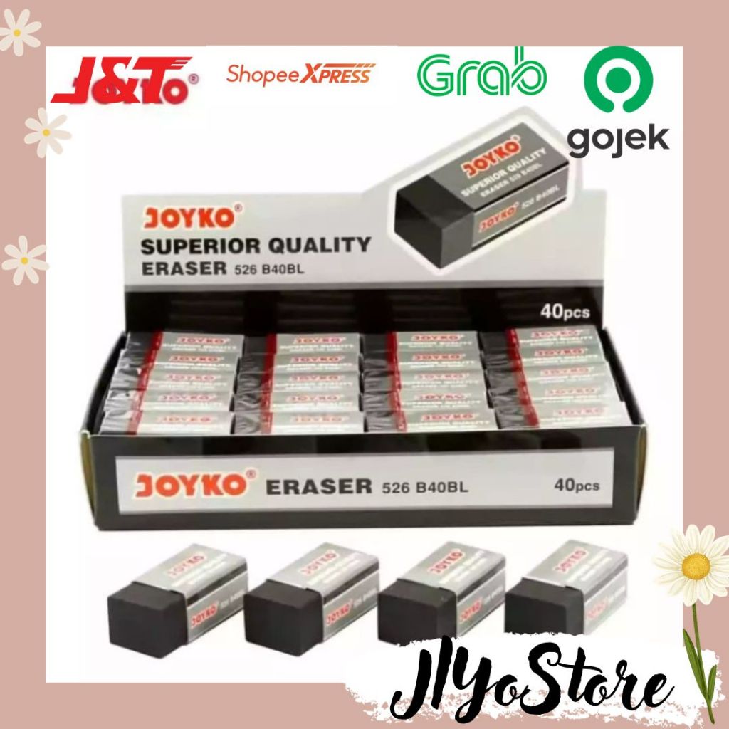 

Penghapus Pensil Mini Perlengkapan Sekolah ATK Stationery Hitam