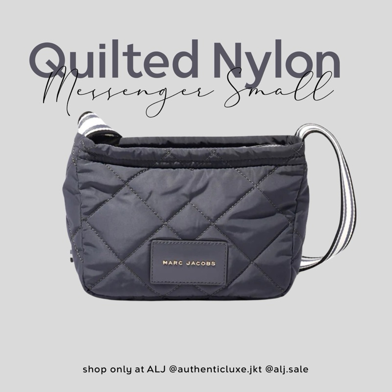 [READY] MJ QUILTED NYLON MESSENGER SMALL BAG