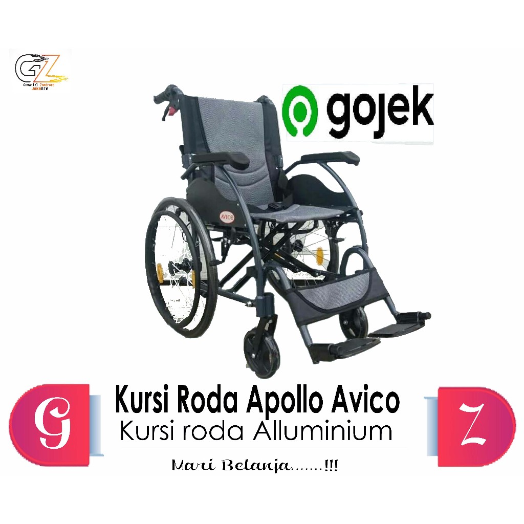Kursi Roda Apollo Avico - Kursi roda Alluminium