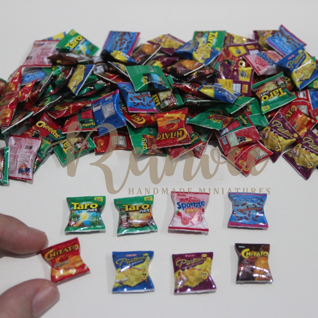 Miniatur Makanan Ringan Snack Mainan Anak