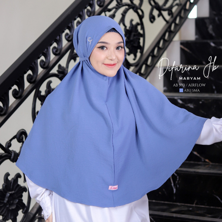 DIFARINA JUMBO MARYAM by abika hijab - airflow premium