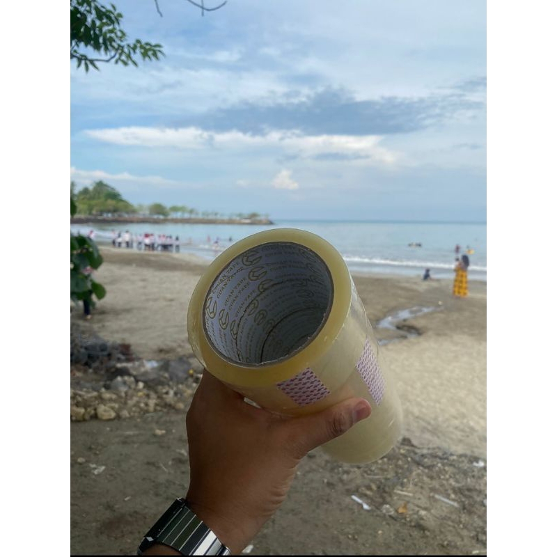 

Lakban bening 45mmx90bc yard
