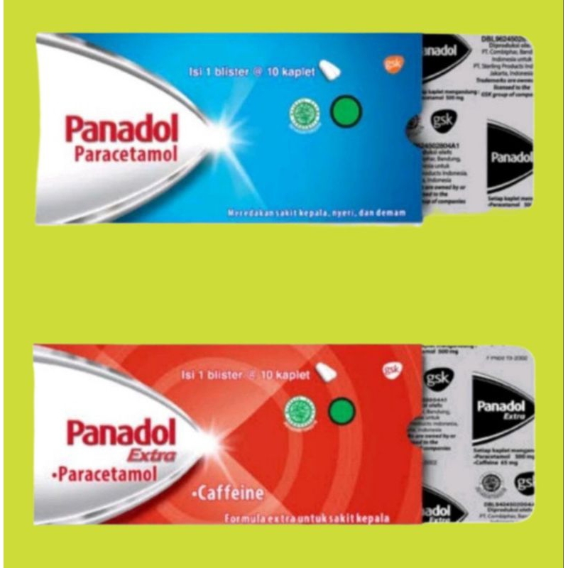 Panadol Paracetamol.