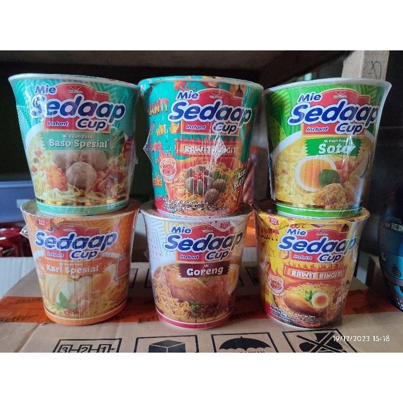 

Sedaap Cup Kuah/Goreng