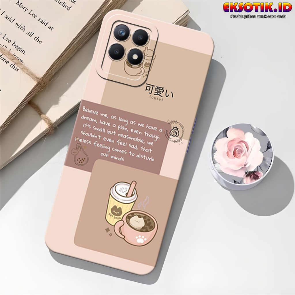 Case REALME 8i Eksotik.id Casing REALME 8i Aksesoris Skin Handphone SIlikon REALME 8i Kesing Hardcas