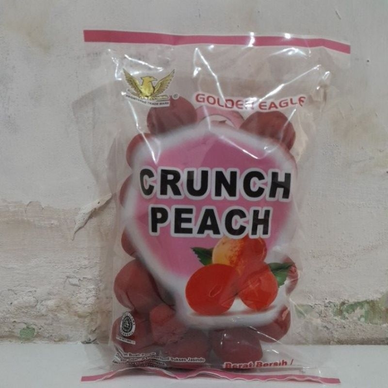 

MANISAN BUAH PERSIK / CRUNCH PEACH GOLDEN EAGLE 500GR