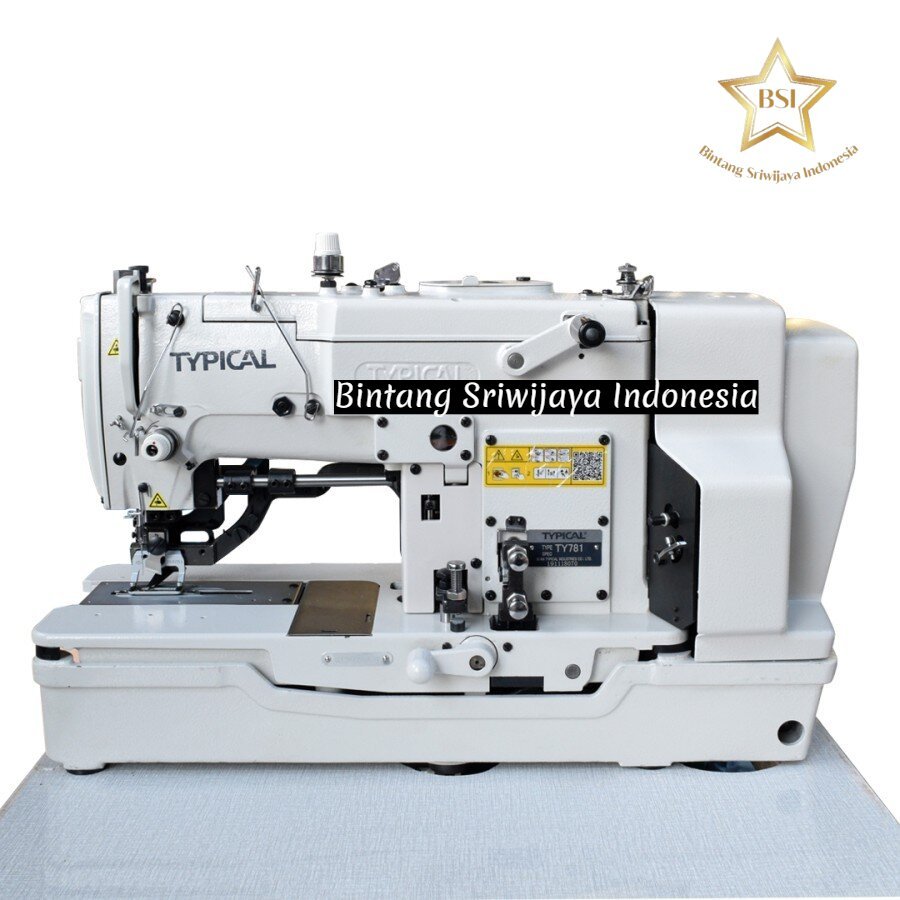 TYPICAL TY-781 Mesin Jahit Lubang Kancing Industrial High Speed