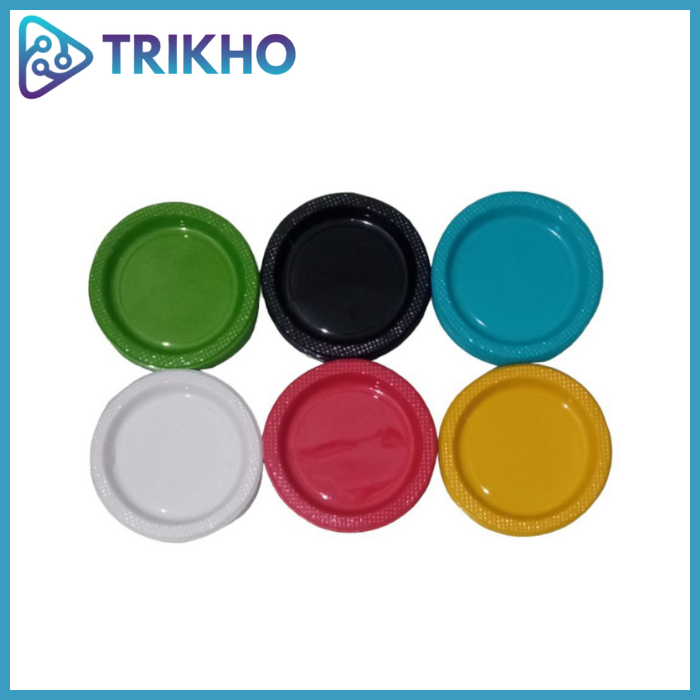 Piring Plastik Kecil P6 Isi 50