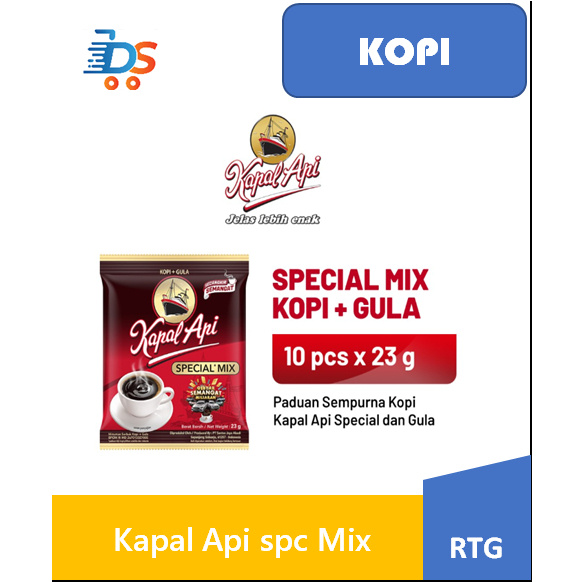 

Kopi Kapal Api Special Mix 23gr