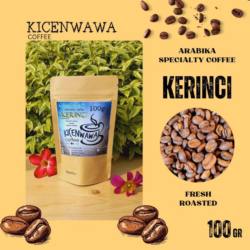 

Kopi Kerinci 100gr / Specialty Coffee / Biji Kopi Premium