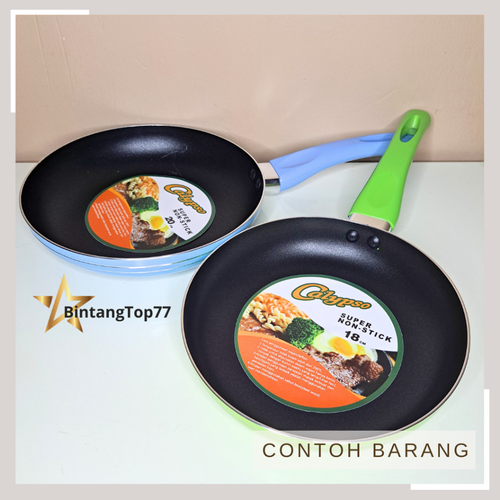 Teflon Calypso / Frypan / Wajan Penggorengan Anti Lengket