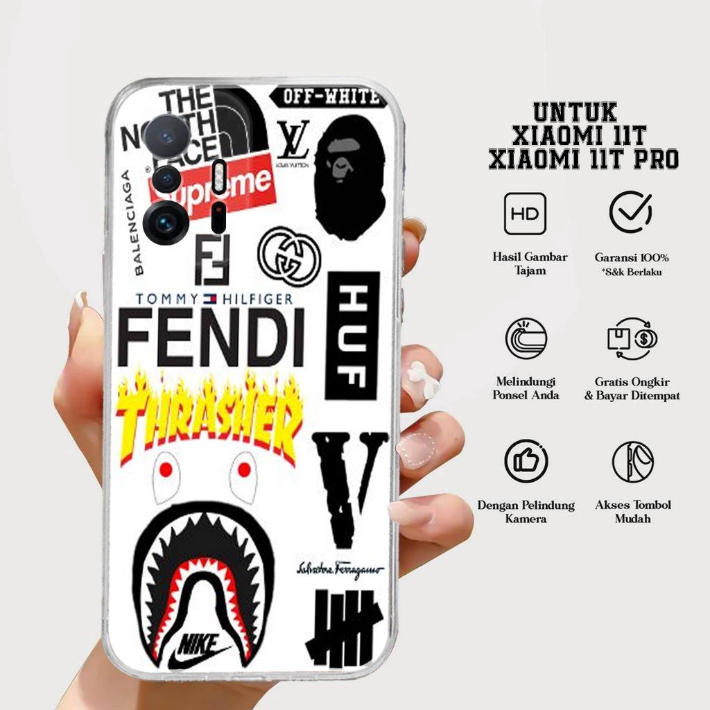 CASE XIAOMI 11T / 11T PRO - Casing XIAOMI 11T / 11T PRO Terbaru 2023 AERO STORE [ MOTIF 11 ] Silikon