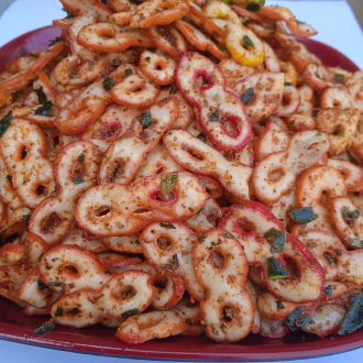 

KRIPIK SEBLAK KACAMATA 1 KG