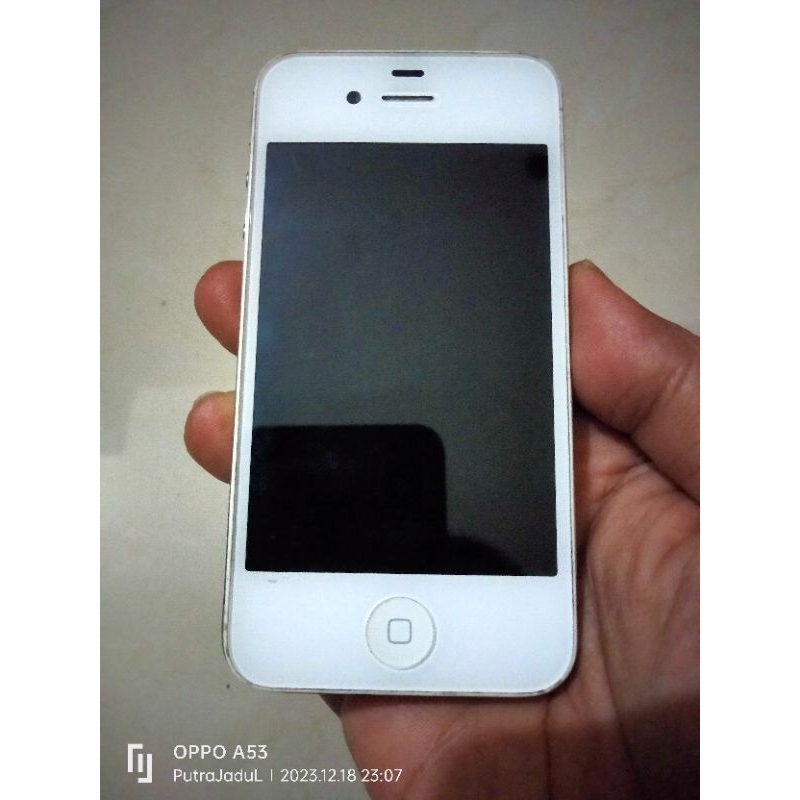 Handphone 4S Bahan Gambling Original Mulus Jadul Langka Unik Imut Speaker Bass Stereo Joss Khas Walk