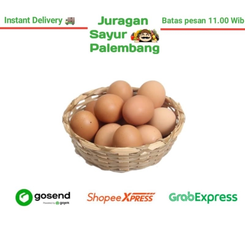 

Telur Ayam Negeri - Juragan Sayur Palembang