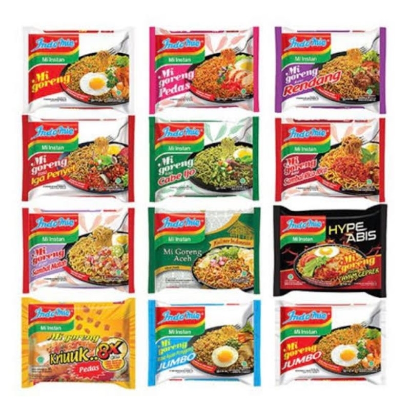 

Indomie mie instan 90gr