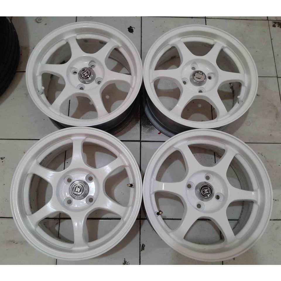 VELG MOBIL SECOND SSR RING 15 LEBAR 7 PCD 4X100 (AGYA AYLA MOBILIO)
