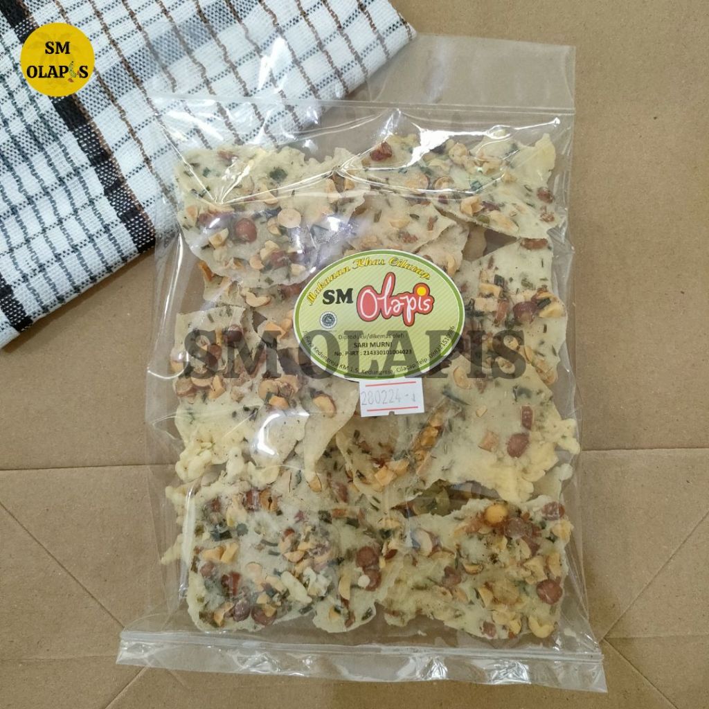 

PEYEK KUCAI KEMASAN KECIL DAN BESAR SNACK CAMILAN OLEH OLEH CILACAP