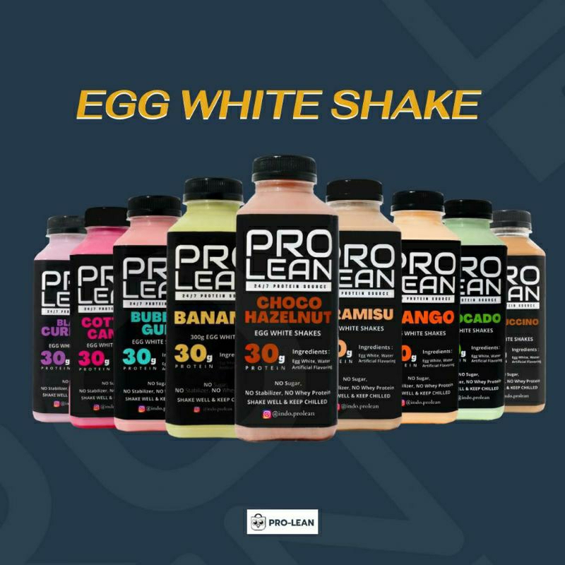 

EGG WHITE SHAKES