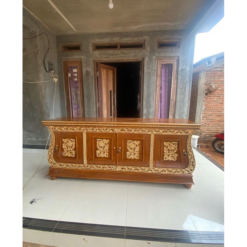 bufet tv minimalis bufet tv biola bufet tv kayu jati bufet tv ukir