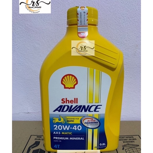 Star Seller OLI SHELL AX5 MATIC SAE 2W4 8 ML ORIGINAL Oli Motor yamaha Oli Motor Vario Oli Motor Mat