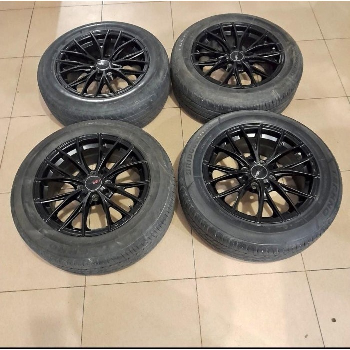 VELG MOBIL BEKAS R15 NAPLES (HSR)R15X6,5 8X100-114ET38 BAN BS 185 60 R15