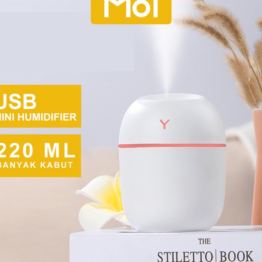 Bayar Di Tempat Moi 22ML Humidifier Diffuser USB Mini  Cute Humidifier