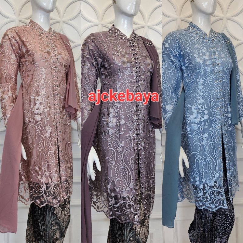 Terbaik Kebaya Tunik Selendang shopia serbuuu