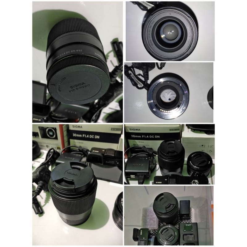 SIGMA 30MM F1.4 FOR SONY APSC SECOND LIKE NEW