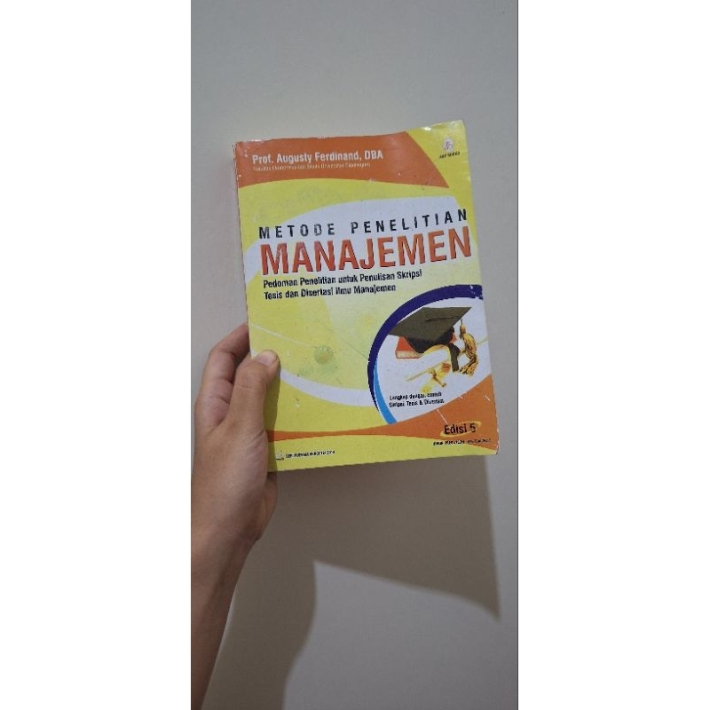 

Buku Metode Penelitian Manajemen