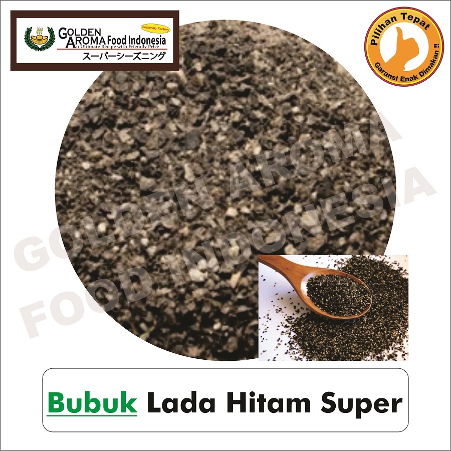 

Bubuk Lada Hitam Super 500gr Black Pepper Super 500 gr Powder Rempah Murah blackpepper merica hitam