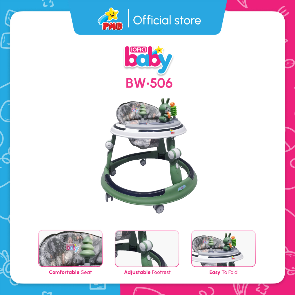 Baby Walker Iora BW506 – PMB Toys