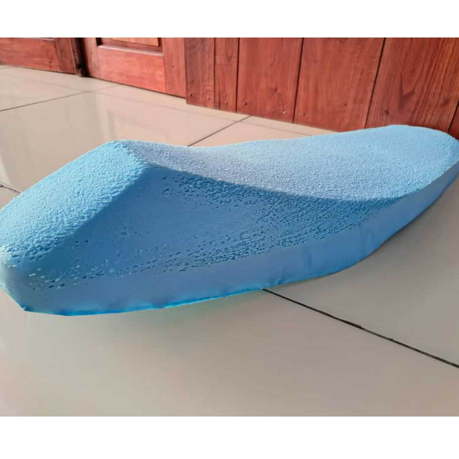 Busa jok motor beat karbu road race-spon biru beat FI beat ESP anti gembos