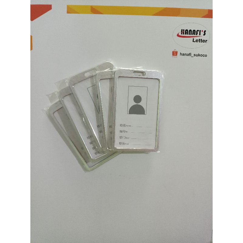 

Card holder metal aluminium id card READY STOK SATUAN