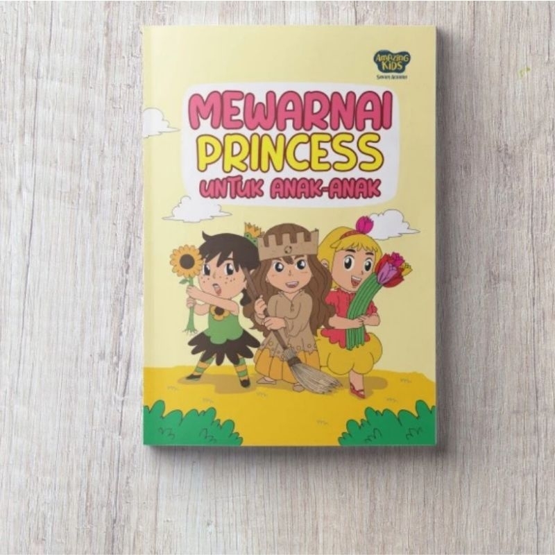 

Buku Mewarnai - Coloring Book Princess untuk Anak-anak
